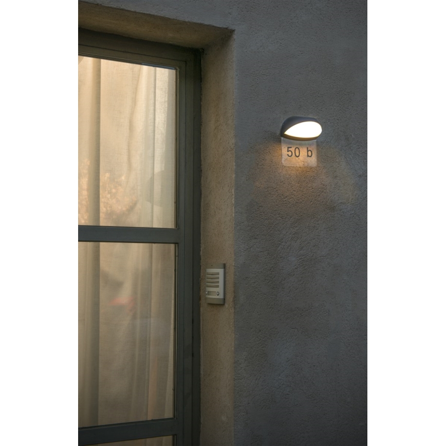 FARO 71197 - Вуличний світлодіодний настінний світильник NUM 1xLED/7W/230V IP54