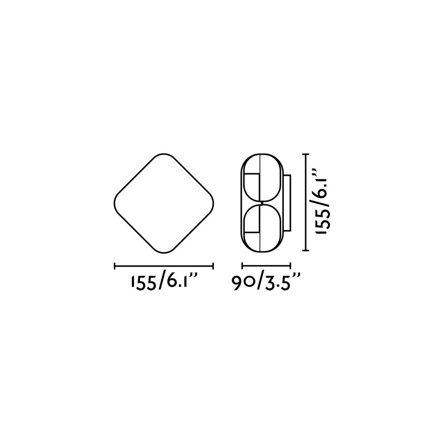 FARO 71212 - Светодиодный уличный настенный светильник BU-OH LED/12W/230V IP65