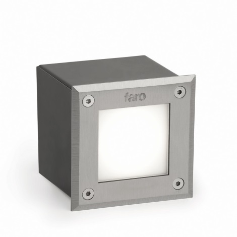 FARO 71497N - Светодиодный уличный светильник для подсветки дорожек LED/3W/230V IP67 6000K