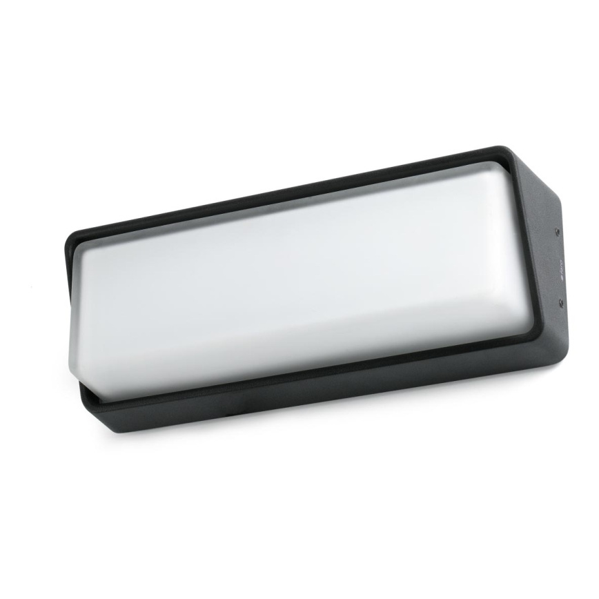 FARO 71537 - Уличный светодиодный настенный светильник HALF 1xLED/20W/230V IP65