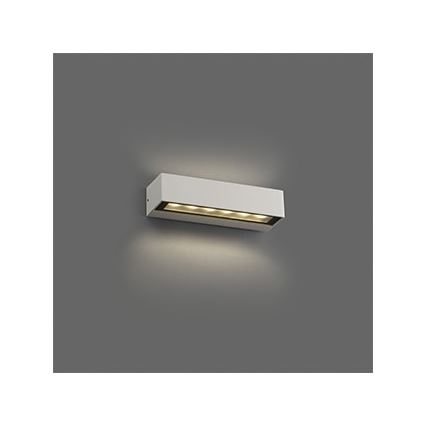 FARO 71900 - Вуличний настінний LED світильник DORO 2xLED/6,5W/230V IP65