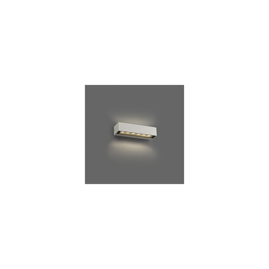 FARO 71900 - Вуличний настінний LED світильник DORO 2xLED/6,5W/230V IP65