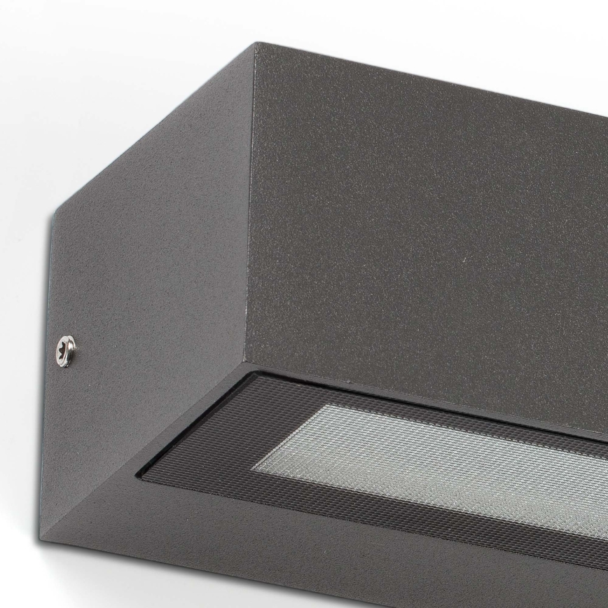 FARO 71910 - LED Зовнішній настінний світильник LAKO LED/8W/230V IP65 антрацит