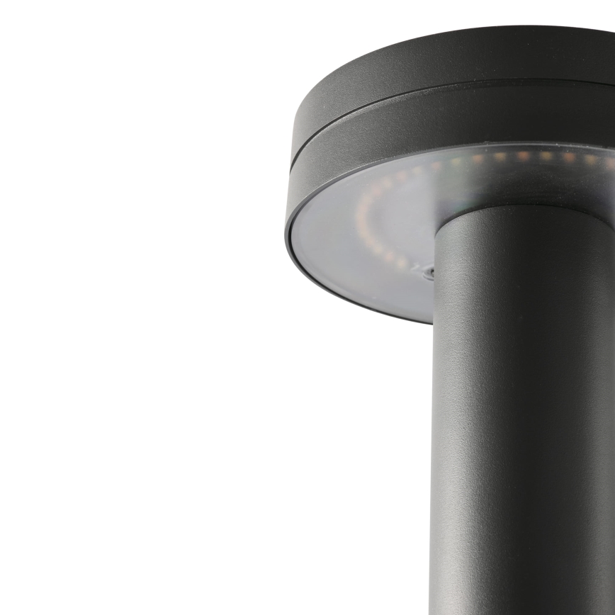 FARO 71948 - Вулична світлодіодна лампа ESPOT LED/9W/230V 2200/2700/3200/4000K IK07 IP65 60 см антрацит