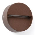 FARO 71962 - LED сходовий світильник DUNE LED/3W/230V 2200/2700/3200/4000K IP65 коричневий круглий