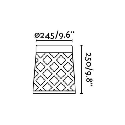 FARO 72311 - Светодиодная уличная лампа SHADOW LED/10W/230V IP65