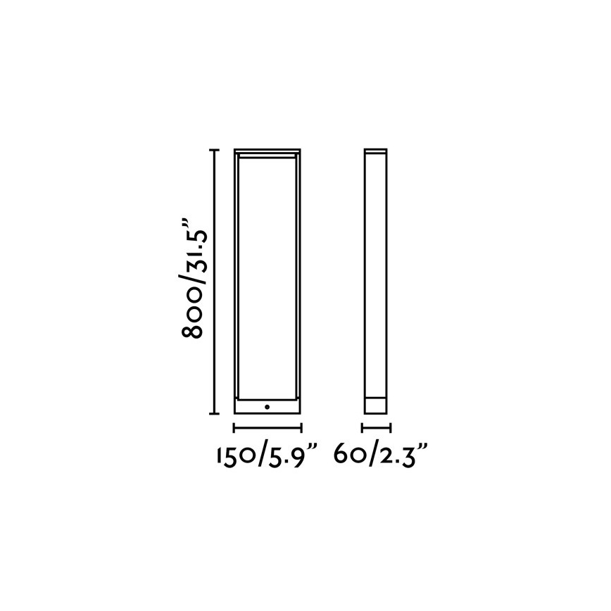 FARO 74452 - Вулична світлодіодна лампа ALP LED/6W/230V IP54