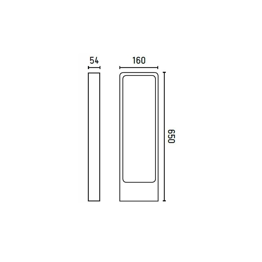 FARO 75520 - Светодиодная уличная лампа DAS LED/5W/230V IP54