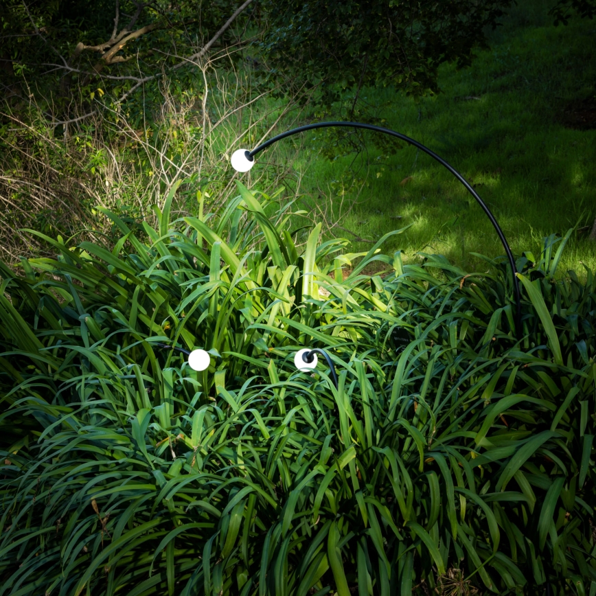 FARO 75562 - Вулична світлодіодна лампа CUCA LED/3W/24V 119,3 см IP65 антрацит