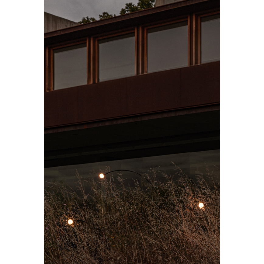 FARO 75562 - Вулична світлодіодна лампа CUCA LED/3W/24V 119,3 см IP65 антрацит