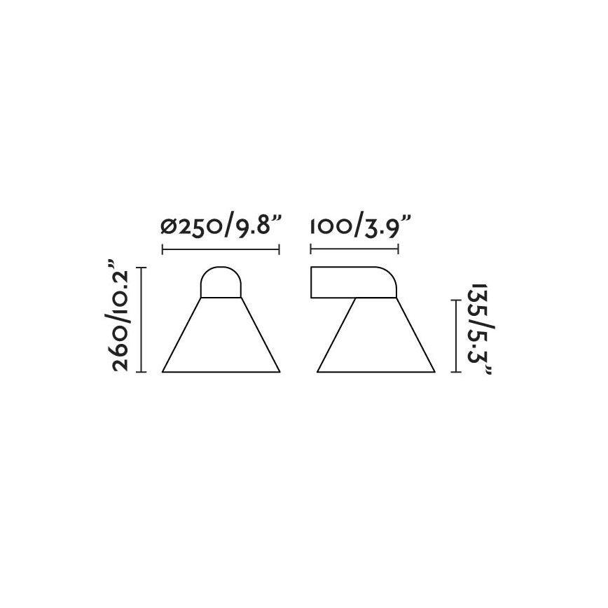 FARO Barcelona - Уличный настенный светильник PALS 1xE27/15W/230V IP65