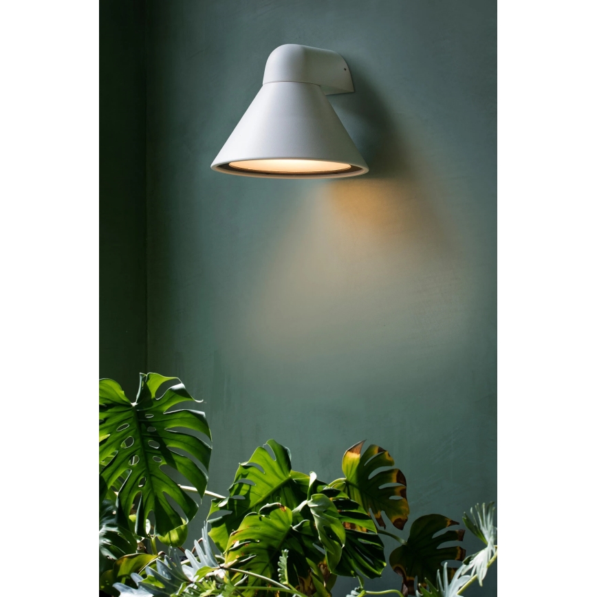 FARO Barcelona - Вуличний настінний світильник PALS 1xE27/15W/230V IP65