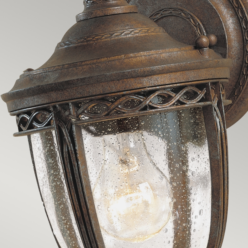Feiss - Вуличний настінний світильник ENGLISH BRIDLE 1xE27/60W/230V IP44