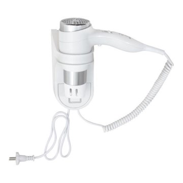 Фен с держателем 11×24 см, белый