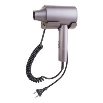 Фен с держателем 16x22,3 см коричневый