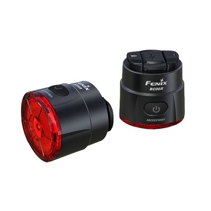 Fenix BC06R - LED Акумуляторна велосипедна мигалка з регулюванням яскравості LED/USB IP66 90 лм 24,5 год. 560 mAh