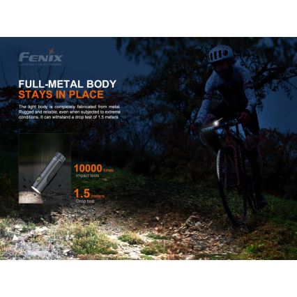 Fenix BC21RV30 - Акумуляторний велосипедний LED ліхтар LED/USB IP68 1200 lm 33 год