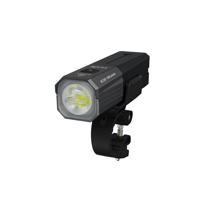 Fenix BC22R - LED перезаряжаемый велосипедный фонарь с регулировкой яркости LED/USB 3400 mAh IP66 1400 лм 41 ч черный
