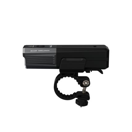 Fenix BC22R - регульований LED-ліхтар для велосипеда, з USB-зарядкою, 3400 mAh, IP66, 1400 лм, 41 год, чорний