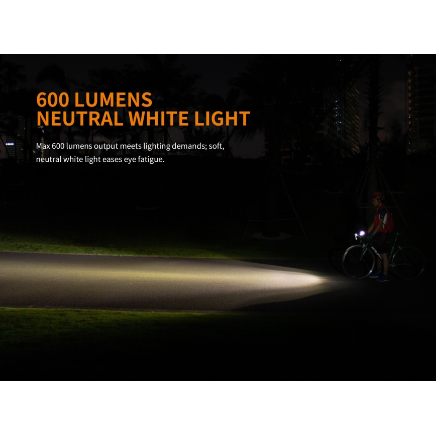 Fenix BC25R - Акумуляторний велосипедний LED ліхтар LED/USB IP66