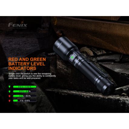 Fenix C7 - акумуляторний ліхтар з регульованою яскравістю LED/1x21700 IP68 3000 lm 68 h