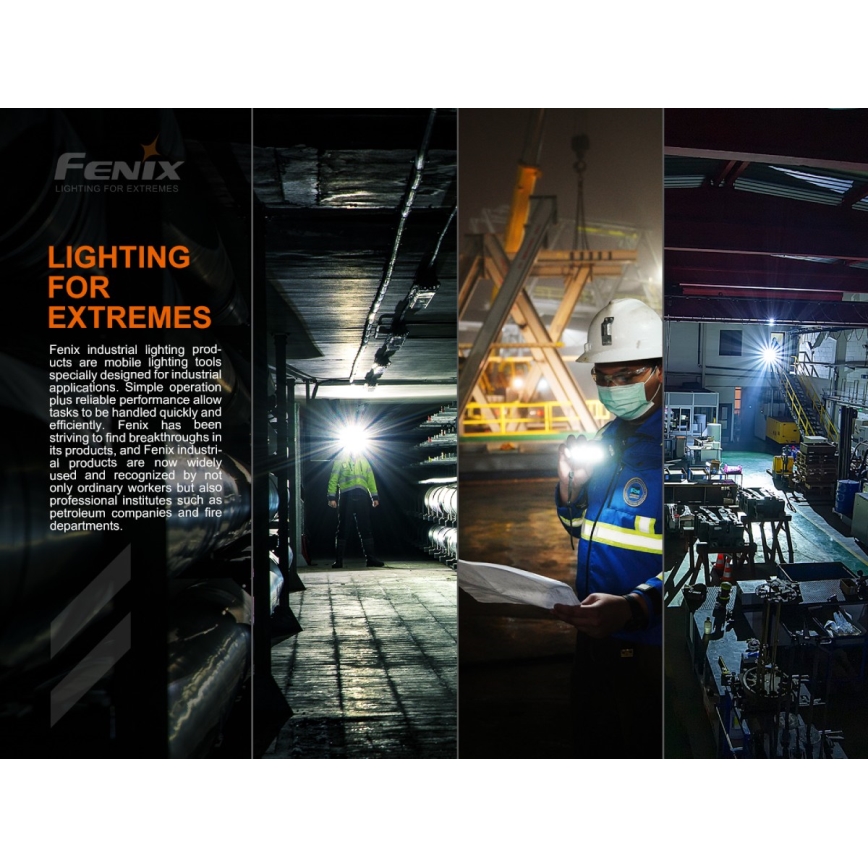 Fenix C7 - акумуляторний ліхтар з регульованою яскравістю LED/1x21700 IP68 3000 lm 68 h