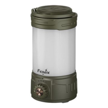 Fenix CL26RPROOLI - Светодиодная переносная аккумуляторная лампа с регулированием яркости LED/USB IP66 650 лм 408 ч зеленый