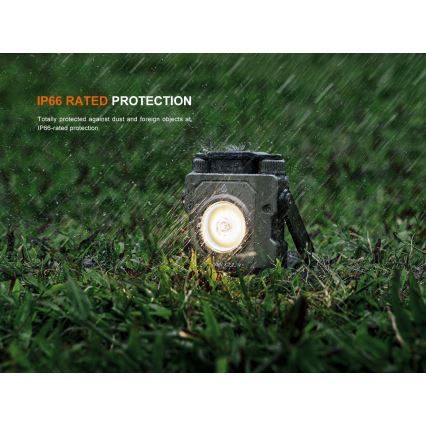Fenix CL27RGRE - LED Акумуляторний світильник з регулюванням яскравості LED/USB IP66 1600 лм 285 год. 5000 mAh