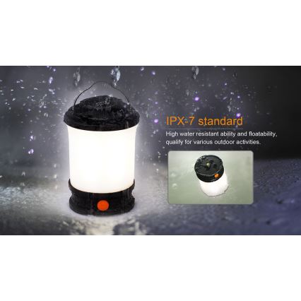 Fenix CL30R - Світлодіодна портативна акумуляторна лампа LED/USB/6xCR123A IPX7 650 лм 300 год. 2600 mAh