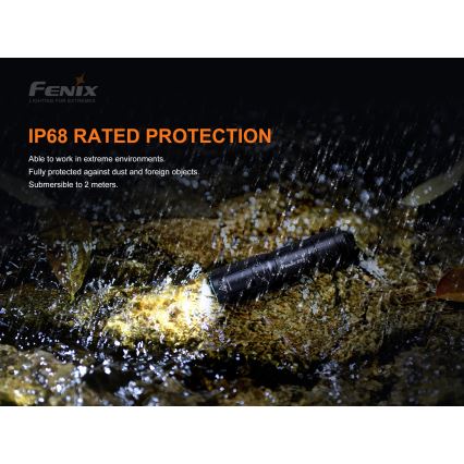 Fenix E01V20BLC - Светодиодный фонарь LED/1xAAA IP68