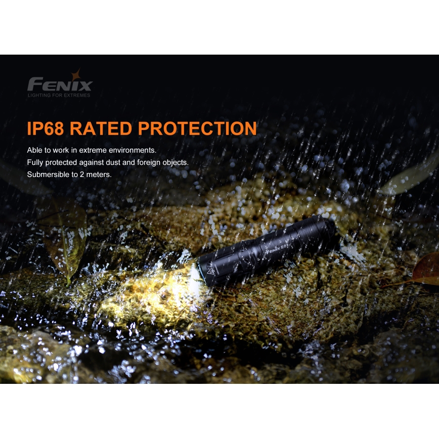 Fenix E01V20BLC - Светодиодный фонарь LED/1xAAA IP68