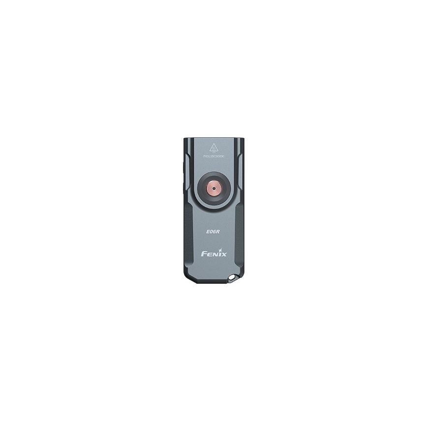 Fenix E06RGRY - LED Акумуляторний ліхтарик з регулюванням яскравості UV LED/USB IP66 700 лм 60 год. 750 mAh сірий