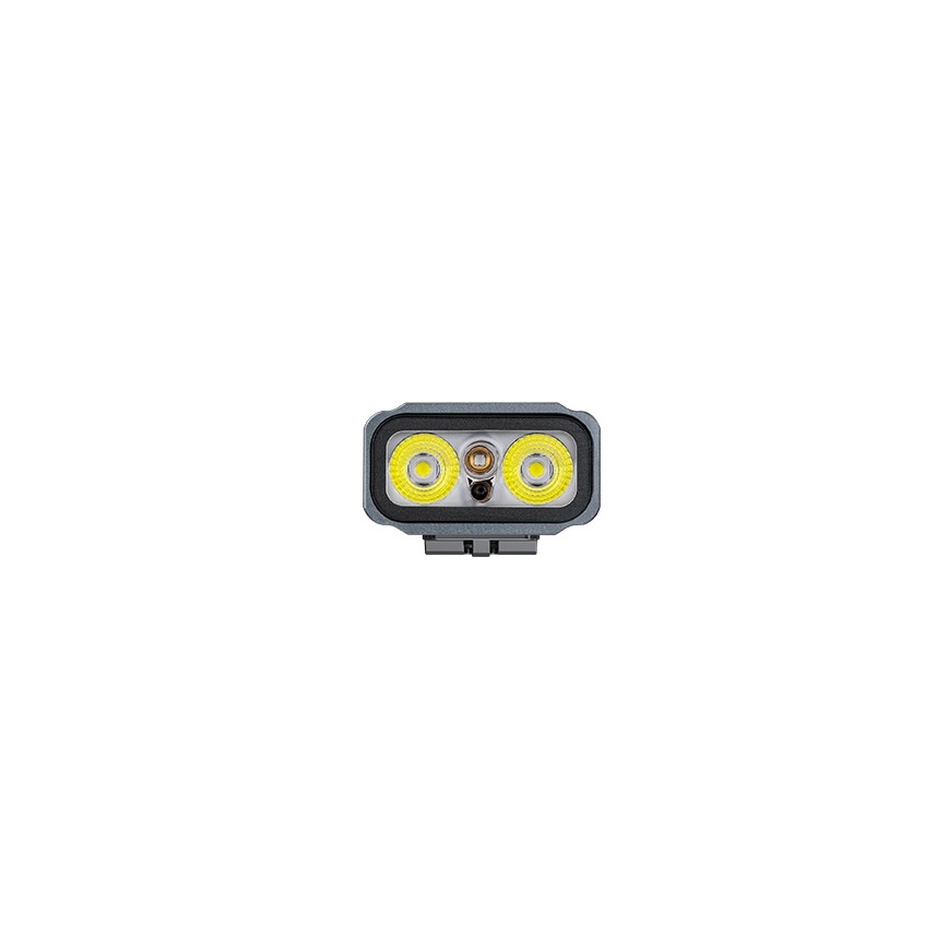 Fenix E06RGRY - LED Акумуляторний ліхтарик з регулюванням яскравості UV LED/USB IP66 700 лм 60 год. 750 mAh сірий