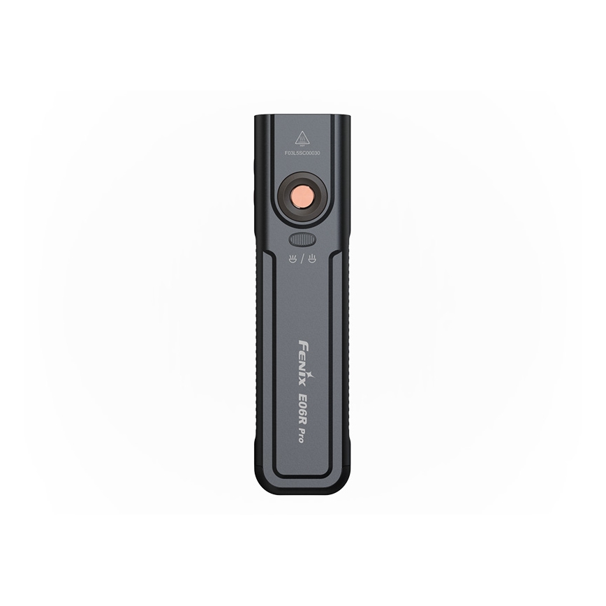 Fenix E06RPROEUBLC- Диммируемый перезаряжаемый светодиодный фонарь LED/USB, 1650 мА·ч, IP66, 1600 лм, 111 ч, чёрный