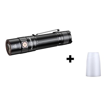 Fenix E35RSETAODS - LED акумуляторний ліхтарик з регулюванням яскравості  LED/USB IP68 3100 лм 69 год + дифузор 26,5 мм