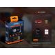 Fenix HL16V2BLK - Светодиодный налобный фонарик LED/3xAAA IP66 450 лм 200 ч черный/оранжевый