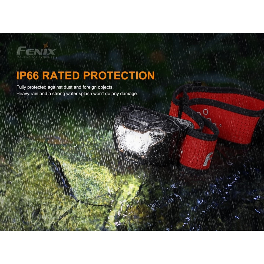 Fenix HL18RTRAIL - Акумуляторний налобний LED ліхтар LED/3xAAA IP66