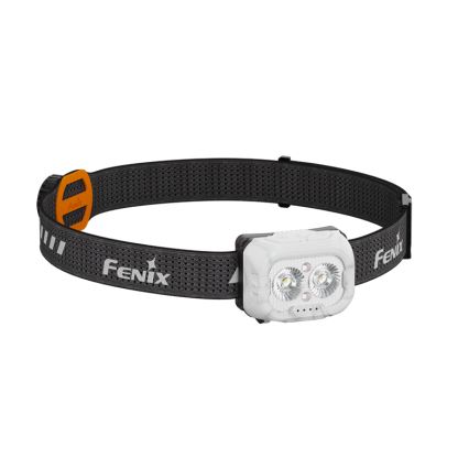 Fenix HL18RTV20WHT - LED Акумуляторний налобний ліхтар з регулюванням яскравості LED/USB IP66 білий/чорний