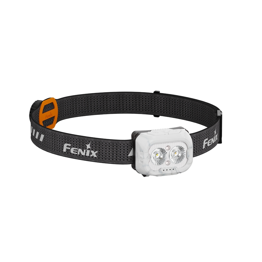 Fenix HL18RTV20WHT - Светодиодный аккумуляторный налобный фонарь с регулированием яркости LED/USB IP66 800 блестящий 160 ч белый/черный