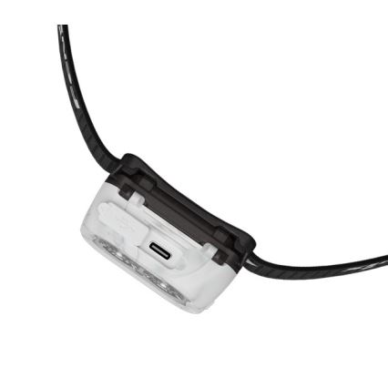 Fenix HL18RTV20WHT - Светодиодный аккумуляторный налобный фонарь с регулированием яркости LED/USB IP66 800 блестящий 160 ч белый/черный