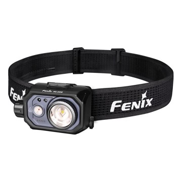 Fenix HL45R - Светодиодный аккумуляторный налобный фонарь с регулированием яркости и фокусировкой LED/USB IP66 1000 блестящий 240 ч черный