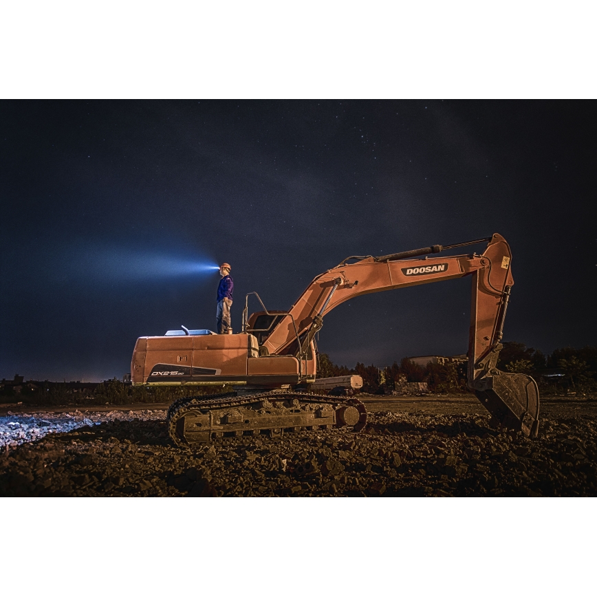 Fenix HM61R - Акумуляторний налобний LED ліхтар 3xLED/2xCR123A IP68