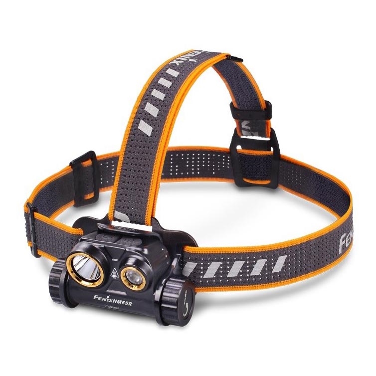 Fenix HM65R - Акумуляторний налобний LED ліхтар 2xLED/2xCR123A IP68