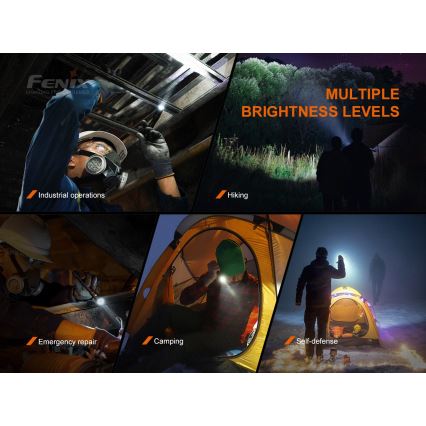 Fenix LD22V20 - Светодиодный аккумуляторный фонарик LED/USB IP66 800 lm 220 часов