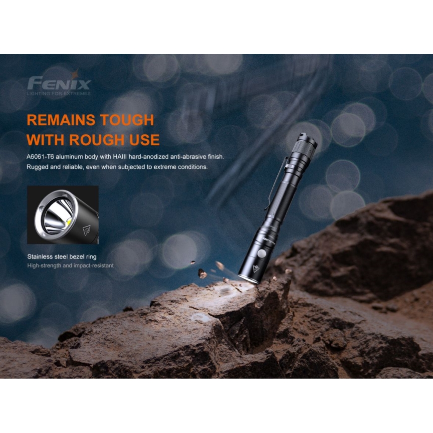 Fenix LD22V20 - Светодиодный аккумуляторный фонарик LED/USB IP66 800 lm 220 часов