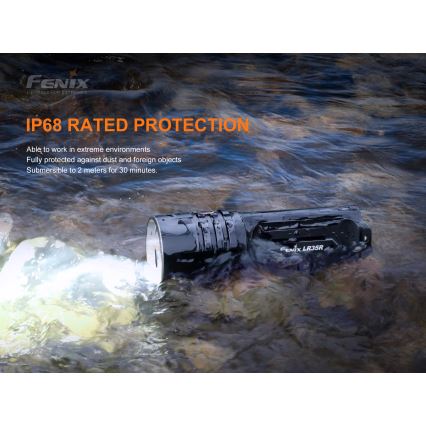 Fenix LR35R - Светодиодный аккумуляторный фонарь 6xLED/2x21700 IP68