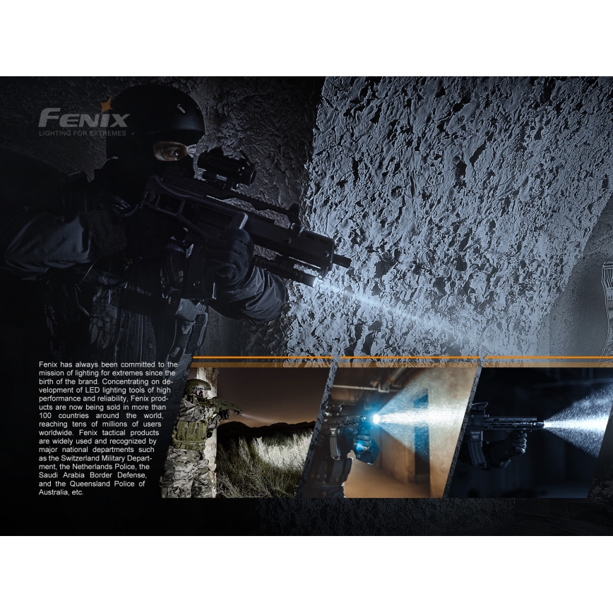 Fenix LR35R - Світлодіодний акумуляторний ліхтар 6xLED/2x21700 IP68