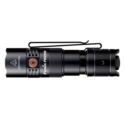 Fenix PD25R - Світлодіодний акумуляторний ліхтарик LED/USB/1xCR123A IP68 800 лм 70 год. 700 mAh