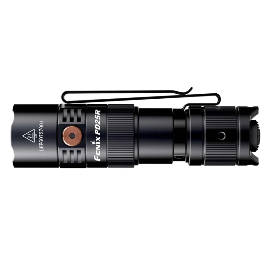 Fenix PD25R - Світлодіодний акумуляторний ліхтарик LED/USB/1xCR123A IP68 800 лм 70 год. 700 mAh