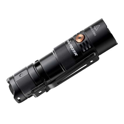 Fenix PD25R - Світлодіодний акумуляторний ліхтарик LED/USB/1xCR123A IP68 800 лм 70 год. 700 mAh